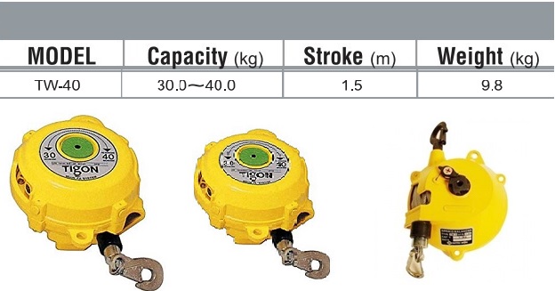 TIGON - Pa lăng cân bằng TW-40