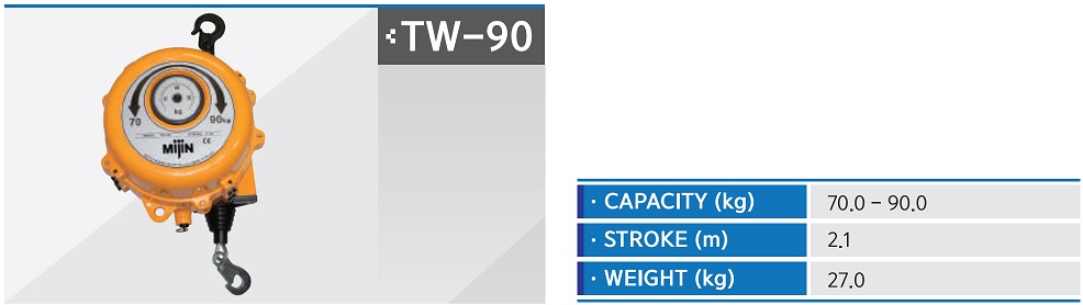 TIGON - Pa lăng cân bằng TW-90