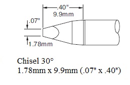 METCAL - Solder tips SSC-737A
